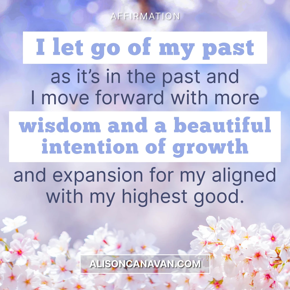 I Let Go Of My Past