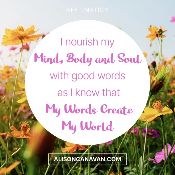 I Nourish my Mind ,Body and Soul